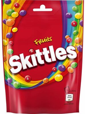 Skittles Original Fruity Bags - 125g - Pack of 4