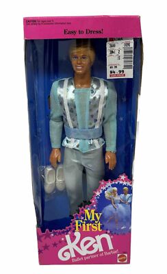 1991 MY FIRST KEN - BALLET PARTNER TO BARBIE - 3841 - NIB | eBay
