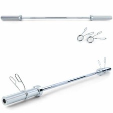 SBARRA BILANCIERE OLIMPICO PROFESSIONALE 1,20m 50mm PESI NUOVO