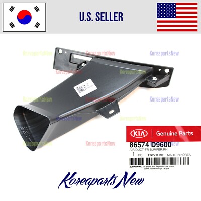 コウキアツ FRONT Bumper Grille Air Duct Right 86574D9600⭐OEM⭐ Kia Sportage