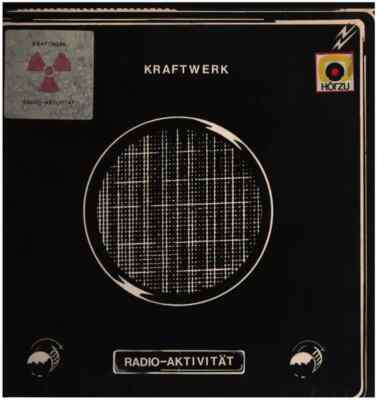 Kraftwerk Radio-Aktivität STICKER SHEET Kling Klang Vinyl LP | eBay