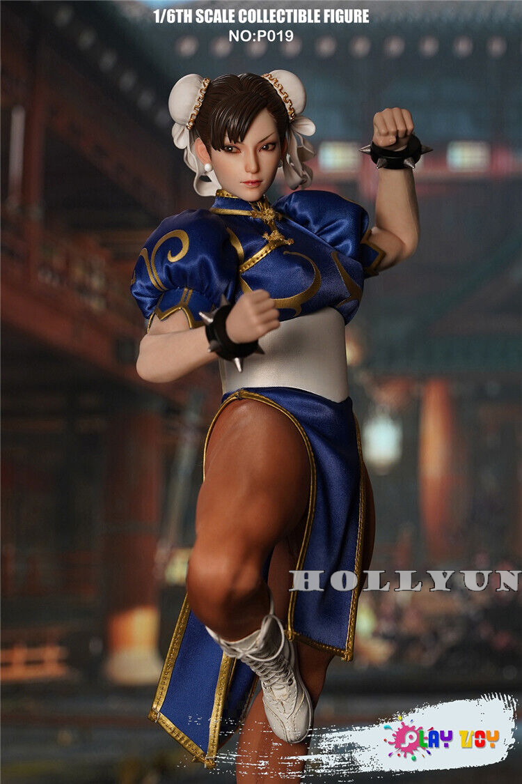 PLAY TOY 1/6 Fighting Goddess Chun Li Female Model Action