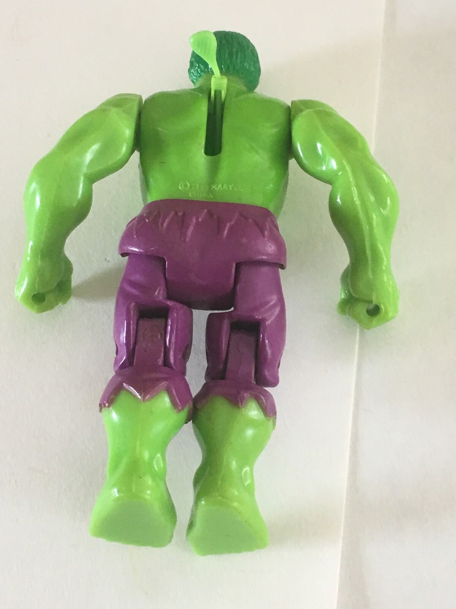 激レア【HULK】TOY BIZ社製90'sビンテージフィギュア 1990 The Incredible Hulk Rampaging Action Figure by Toy Biz