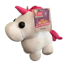 Adopt Me! Pet Unicorn Plush Animal Uplift Games 2023 Roblox Stuffed Toy NEW CODE