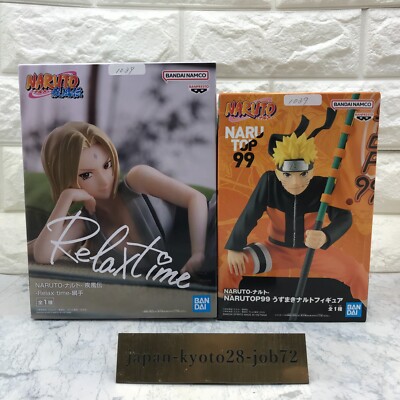 Naruto  Naruto Uzumaki  Tsunade Banpresto Narutop99 Relax Time Figure set of 2
