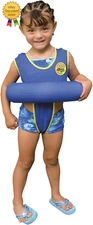 Learn-To-Swim Vest, Adjustable Tube Floatation Swim Trainer and Swim Aid for Kid