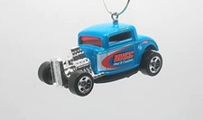 Christmas Ornament for 1932 Ford Roadster Teal