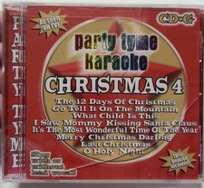 NEW PARTY TYME KARAOKE: CHRISTMAS VOL 4 As seen on TV With lyric book 2005 CD