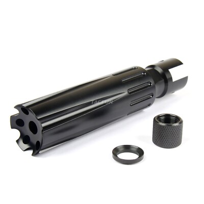 Ruger 1022 10-22 Adapter + Linear Compensator Muzzle Brake 1/2''x28 TPI