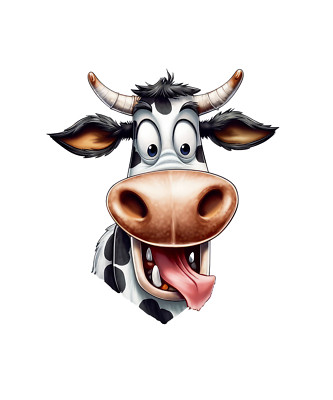 XXXL 60X60 cm car sticker sticker cow sticker