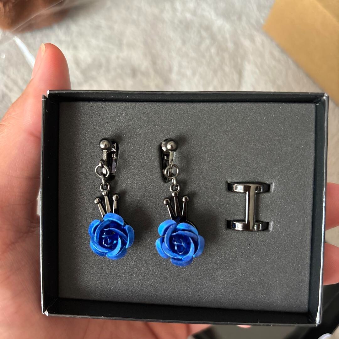 Ado SPECIAL LIVE 2024「心臓」 ファッショナブルピアス Ado SPECIAL LIVE Heart Fashionable pierced Earrings Rose