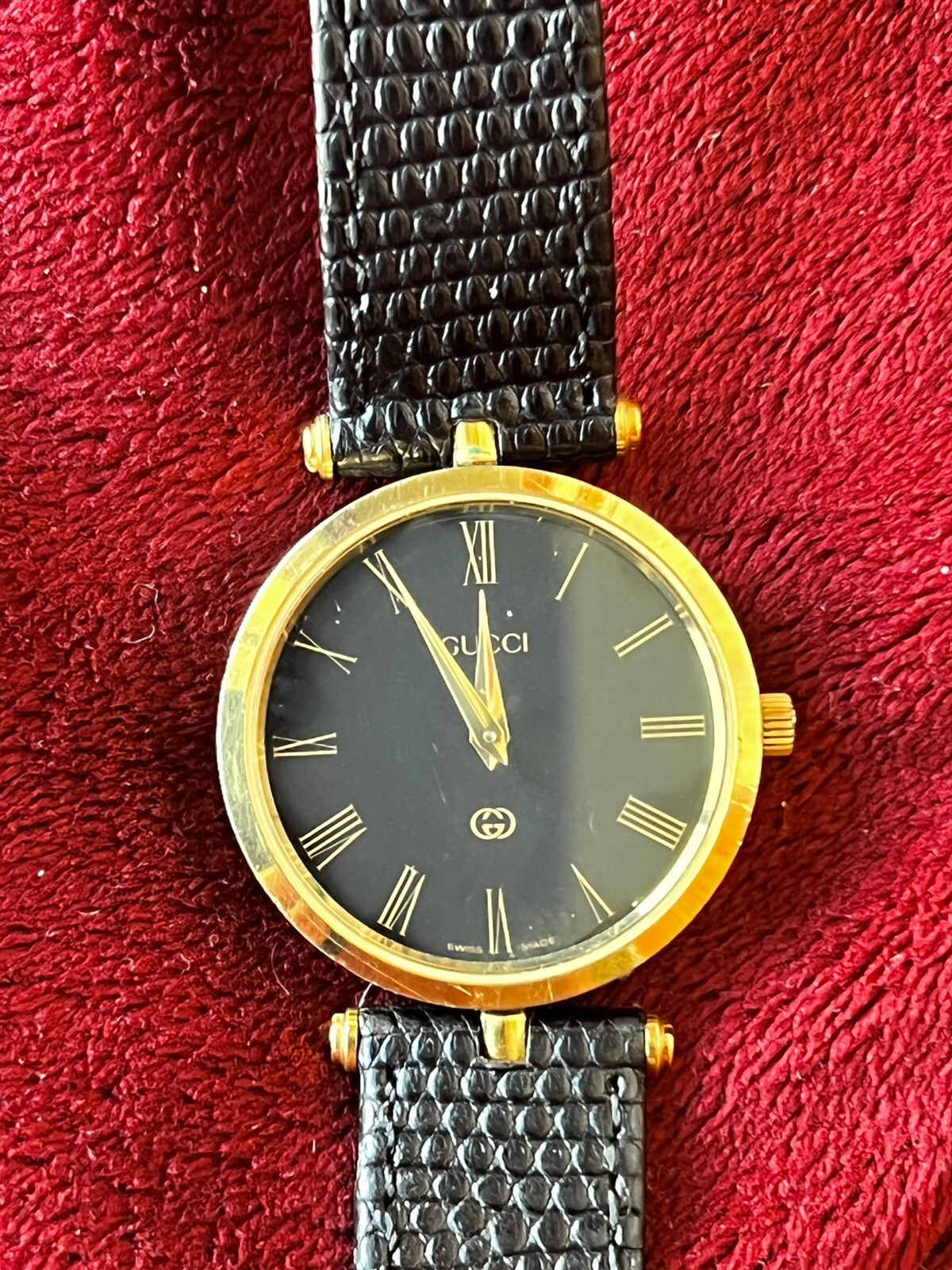 Gold Plated Swiss 2000M Enamel 