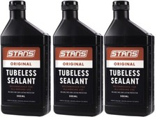3 PACK  Stan's NoTubes Tubeless Tire Sealant - 500ml