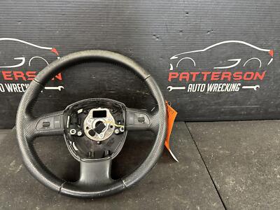 06-13 AUDI A3 LEATHER WRAPPED SPORT STEERING WHEEL MULTIFUNCTION 8P0419091CNTNA