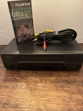 Symphonic SL2840 4-Head VCR Video Cassette Recorder VHS HQ Tape Player TESTED