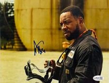 MUSTAFA SPEAKS Signed Autograph Landman 8x10 Photo JSA COA
