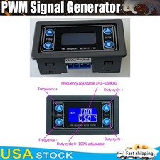 LCD Signal Generator 1Hz 150KHz DC3.3V-30V PWM Pulse Frequency Adjustable Module