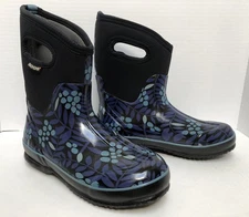 BOGS Classic WINTERBERRY MID BOOT Women's Sz 8 Waterproof Snow Boots ~ PRISTINE!