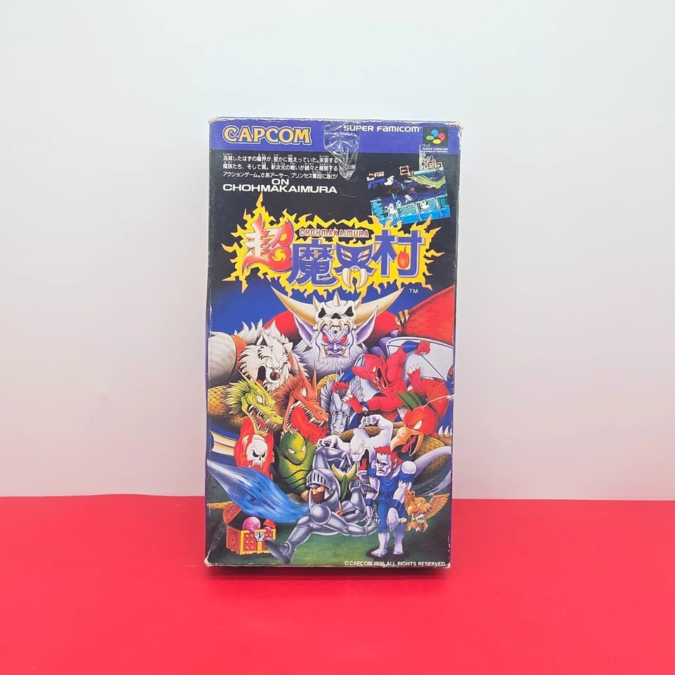 Cho Makaimura ( Super Ghouls'n Ghosts) Super Famicom Snes Jap, foto 1 di 5