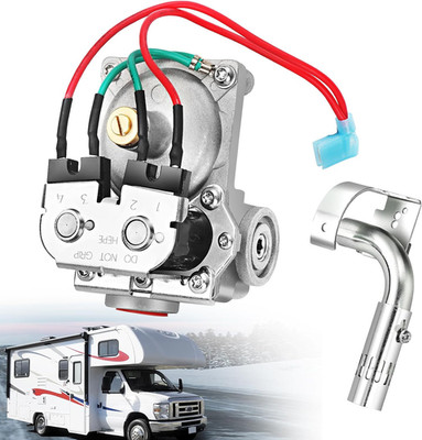 GC6AA-10E Rv Water Heater Solenoid Gas Valve with Main Burner-Compatible with At