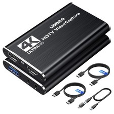 4K HDMI Capture Card Black USB 3.0 HDMI Game Video Streaming Card
