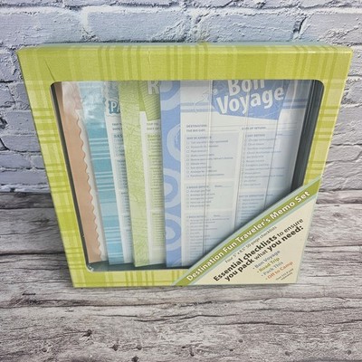 FUN TRAVELER'S MEMO SET DESTINATION Essential Checklists BOOKS ARE FUN