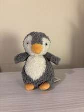 Jellycat Diddle Penguin Rare Retired Vintage Plush Soft Toy