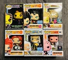 Funko Pop Lot - Anime Dragon Ball One Piece Jack Skelington Black Light 6 Pops