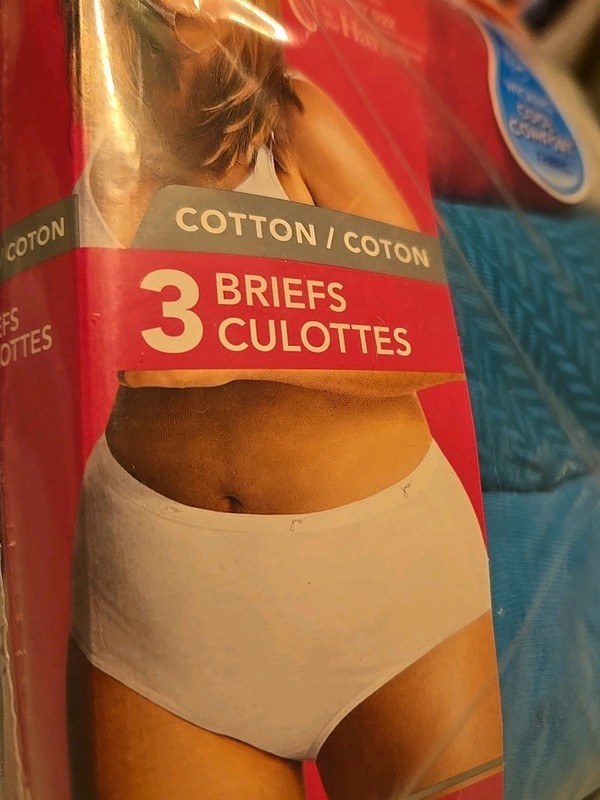 JUST MY SIZE SIZE 13  cotton Briefs Multi Colors Size 30/32
