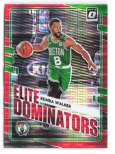 2020-21 Donruss Optic #16 Kemba Walker Elite Dominators Red Pulsar