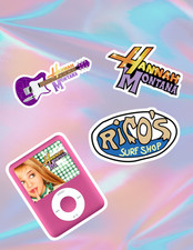 Hannah Montana 4pc Sticker Pack