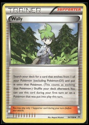 Wally 94/108 UC Roaring Skies Pokemon MP AA-059
