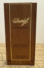 Rare Davidoff Millennium Blend Wood Box Small Empty Cigar Box.