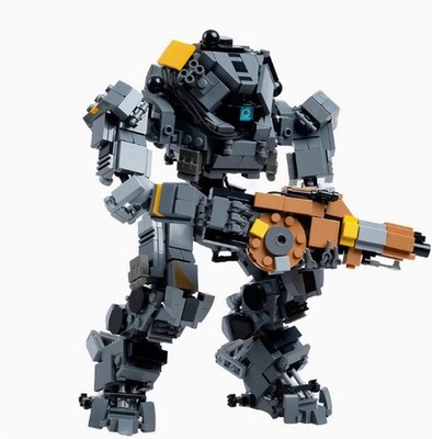 Ionic Mech Titanfall 2 Robot Model Building Block Creative Puzzle Toy Set