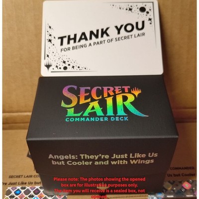 MTG Secret Lair Commander Angels: They're Just Like Us But Cooler