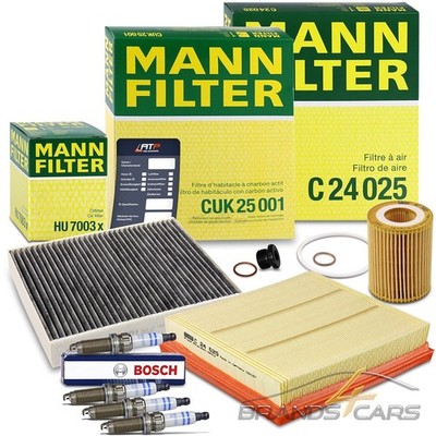 MANN-FILTER INSPEKTIONSPAKET SET C FÜR BMW 1-ER F20 F21 114I - 120I F30 