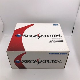 Sega Saturn Console System HST-3220 Box Japan NTSC-J White Japanese Tested