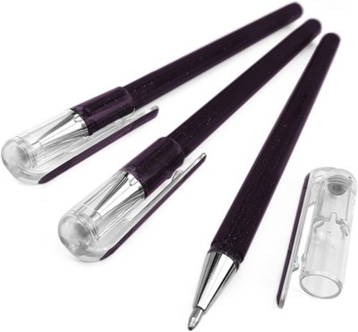 Pentel Hybrid - Dual Metallic - Liquid Gel Rollerball Pen - K110 - Pack of 3