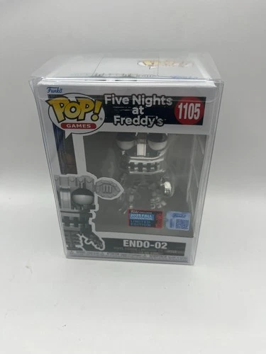 Endo-02 Funko Pop 1105 Five Nights At Freddy's NYCC 2025 Con Sticker + Protector
