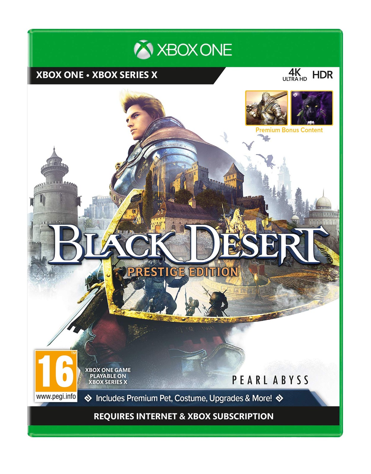 Black Desert Prestige Edition (Physical Disc) (Xbox One) (Microsoft Xbox One)