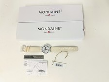 Mondaine Official Swiss Railways Watch Quartz SBB CFF FFS Swiss NEW w/COA
