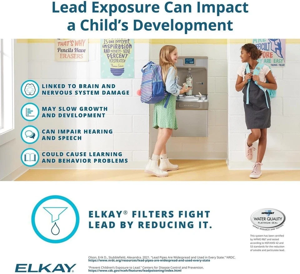 1 УПАКОВКА подходит для сменного фильтра для воды Elkay 51300C WaterSentry Plus (без сколов) - Изображение 3 из 4