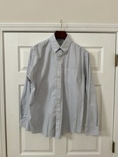 Brooks Brothers Regent Button Down Blue  Navy   16.5 - 35