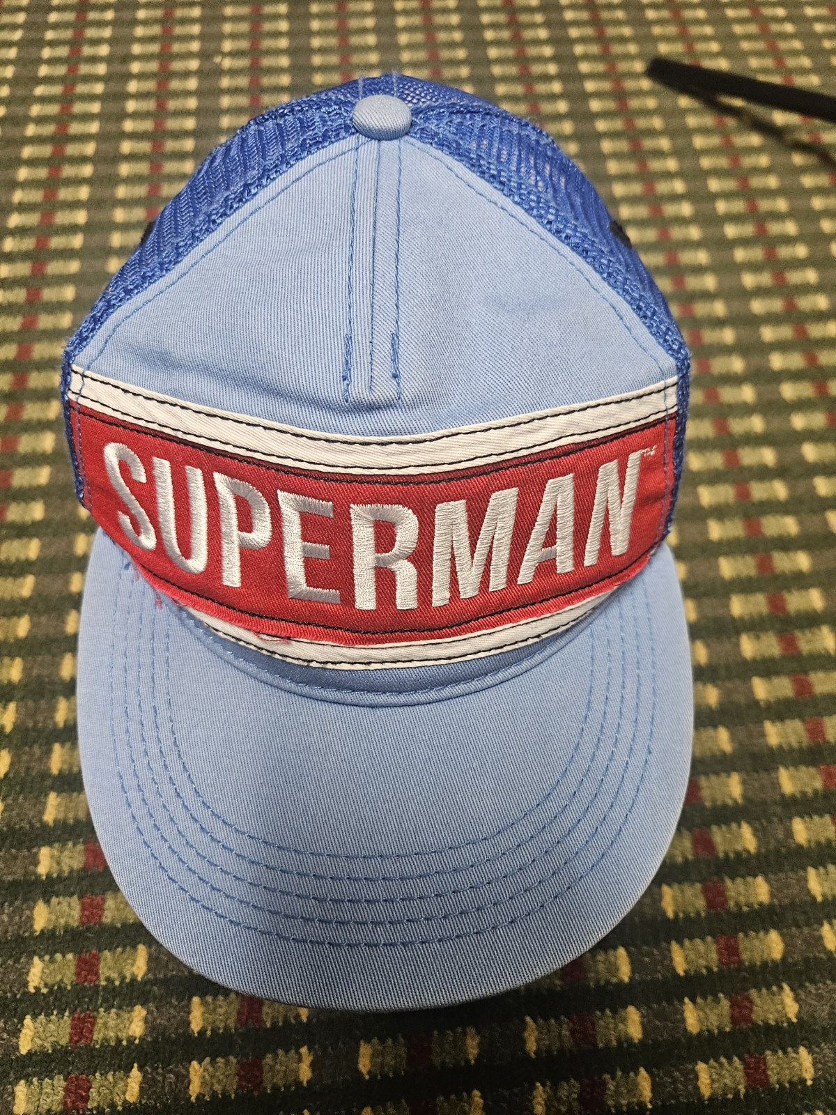 six flags superman hat - image 1