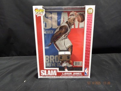 Funko Pop! Magazine Covers SLAM LeBron James Vinyl Figure 19-NIB-C161
