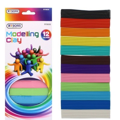 Kids Colours Modelliermasse Streifen für Kinder Kids Kunst Handwerk Plastilin Party