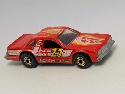 Vintage 1981 Hot Wheels Front Runnin Fairmont Fireball Hong Kong Red Gold Ones