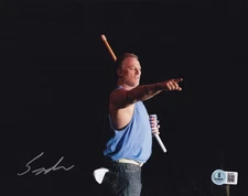 Sandman Signed 8x10 Photo BAS COA WWE ECW WCW TNA WWC Hardcore Picture Auto'd 71