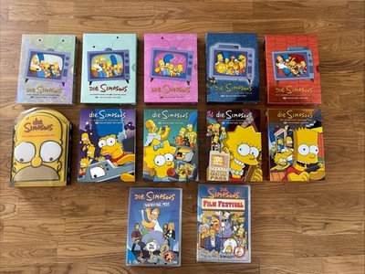 simpsons dvd Sammlung Season 1-10 Incl. 2 Extras