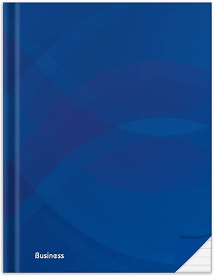 RNK Verlag Notizbuch ''Business blau'' DIN A4 liniert Kladde 96 Blatt / 192 Seiten